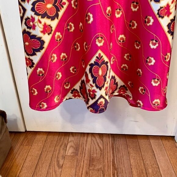 FOREVER ROYAL COLORS HALTER MAXI DRESS SIZE SMALL - Picture 7 of 7